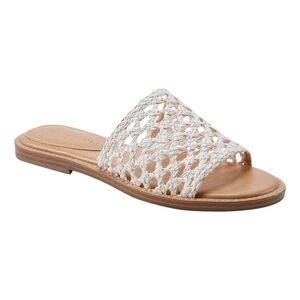NIB Marc Fisher LTD Glynne Woven Flat Sandals, Size 7.5M